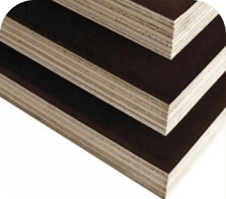 A close up of some plywood stacked on top of each other