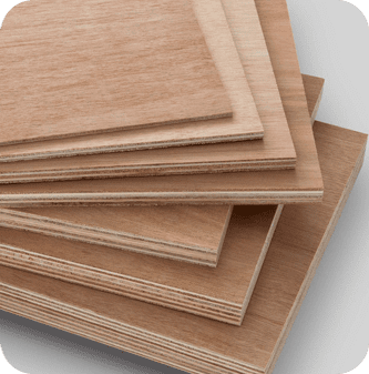 A close up of some plywood stacked on top of each other